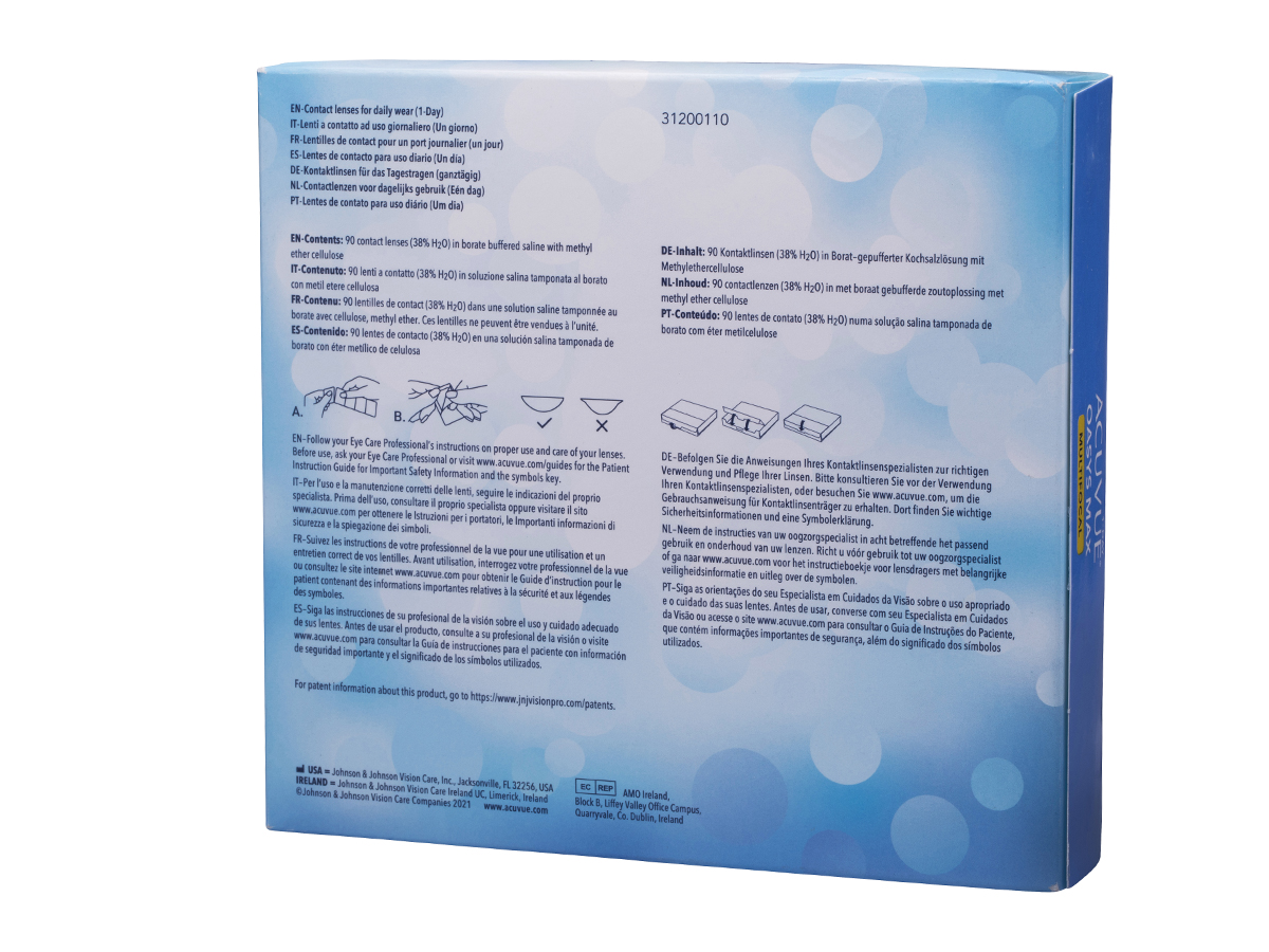 ACUVUE® OASYS MAX 1-DAY MULTIFOCAL (90 pack) – Silo Optical